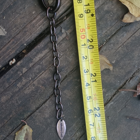 🌰🌞 Chunky Thick Chainlink Rhinestones Necklace - Picture 10 of 11